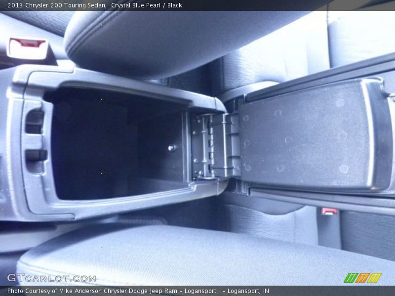 Crystal Blue Pearl / Black 2013 Chrysler 200 Touring Sedan