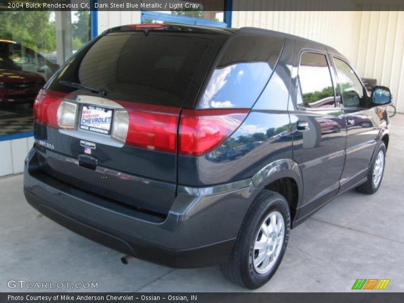Dark Steel Blue Metallic / Light Gray 2004 Buick Rendezvous CX