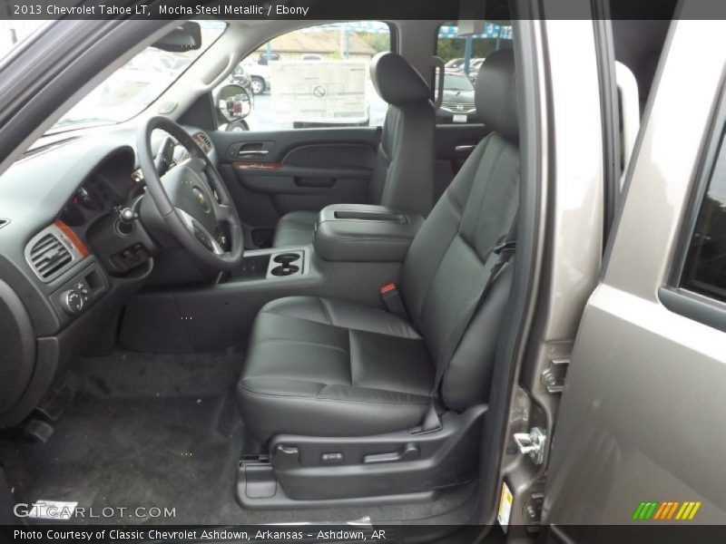 Front Seat of 2013 Tahoe LT