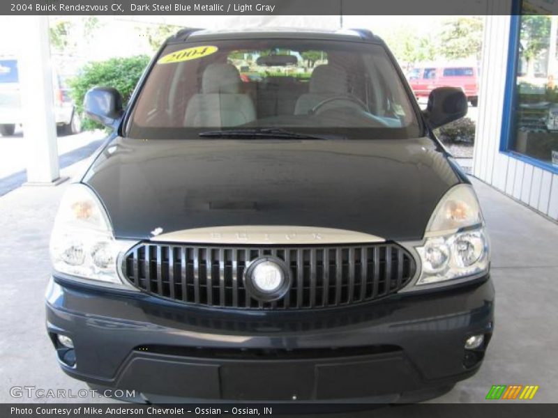 Dark Steel Blue Metallic / Light Gray 2004 Buick Rendezvous CX