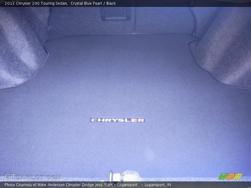 Crystal Blue Pearl / Black 2013 Chrysler 200 Touring Sedan