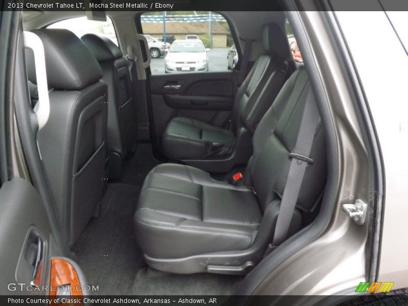Rear Seat of 2013 Tahoe LT