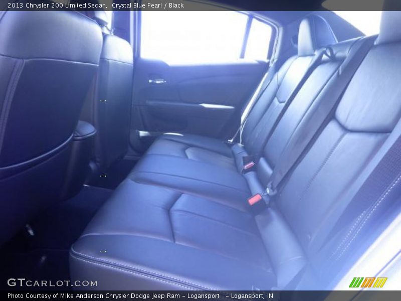Crystal Blue Pearl / Black 2013 Chrysler 200 Limited Sedan