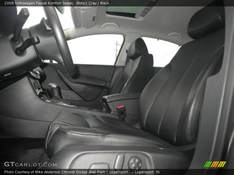 United Gray / Black 2008 Volkswagen Passat Komfort Sedan