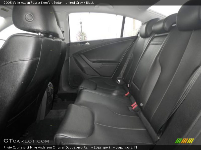 United Gray / Black 2008 Volkswagen Passat Komfort Sedan
