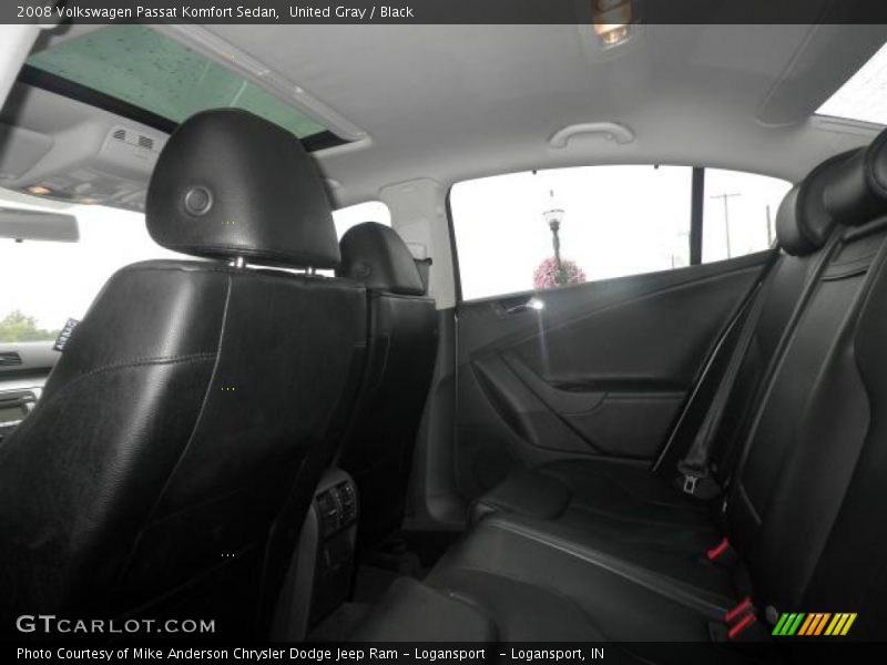 United Gray / Black 2008 Volkswagen Passat Komfort Sedan