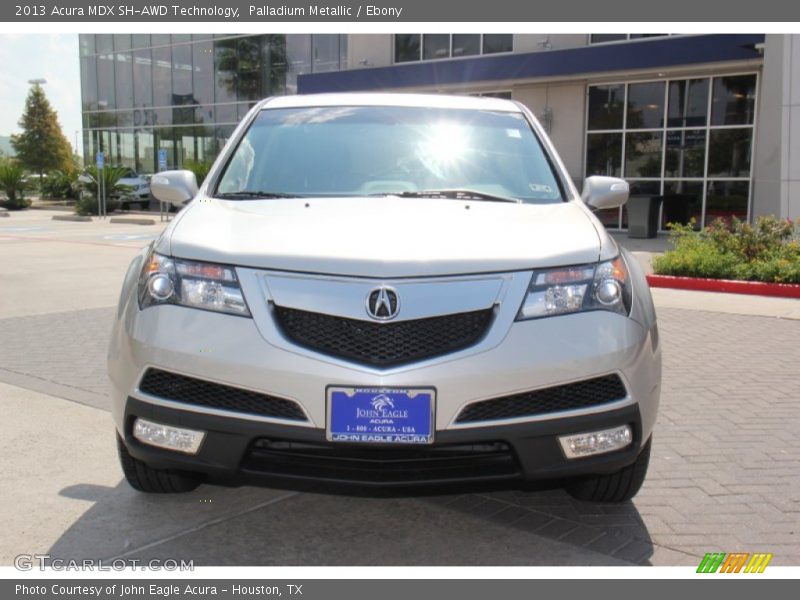 Palladium Metallic / Ebony 2013 Acura MDX SH-AWD Technology