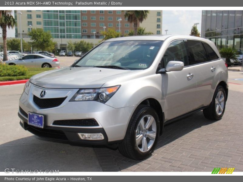 Palladium Metallic / Ebony 2013 Acura MDX SH-AWD Technology