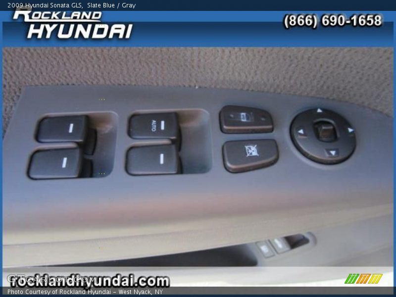 Slate Blue / Gray 2009 Hyundai Sonata GLS