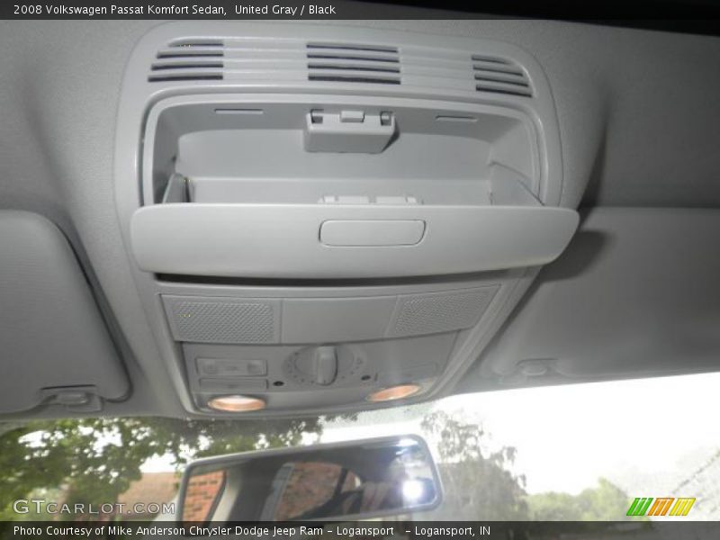 United Gray / Black 2008 Volkswagen Passat Komfort Sedan