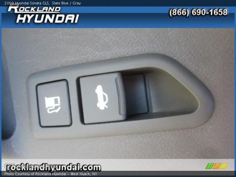 Slate Blue / Gray 2009 Hyundai Sonata GLS