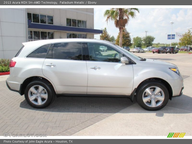 Palladium Metallic / Ebony 2013 Acura MDX SH-AWD Technology