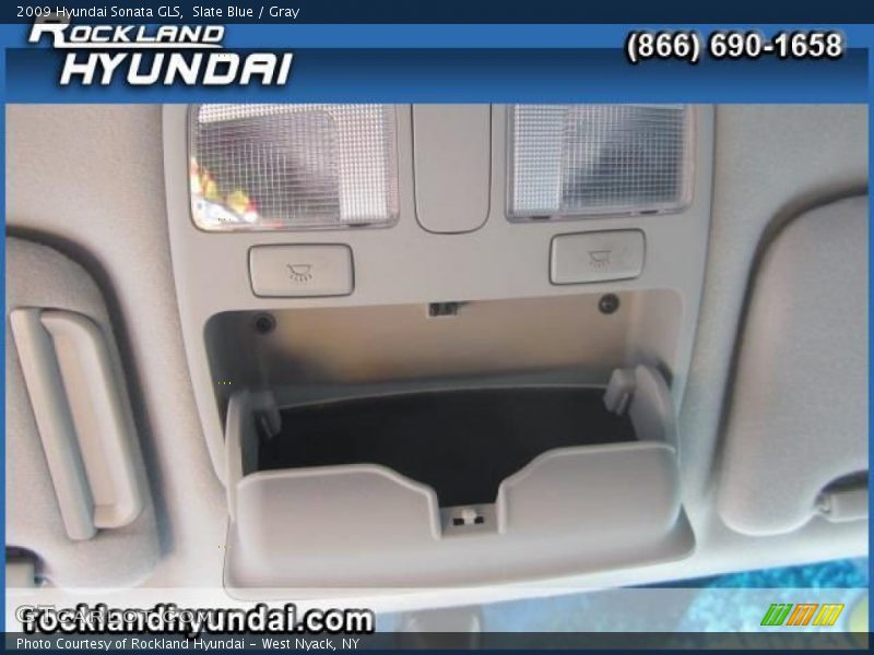 Slate Blue / Gray 2009 Hyundai Sonata GLS