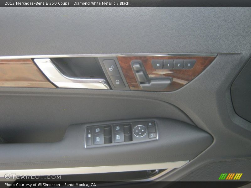 Diamond White Metallic / Black 2013 Mercedes-Benz E 350 Coupe