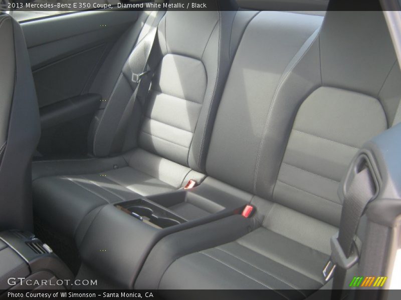 Diamond White Metallic / Black 2013 Mercedes-Benz E 350 Coupe