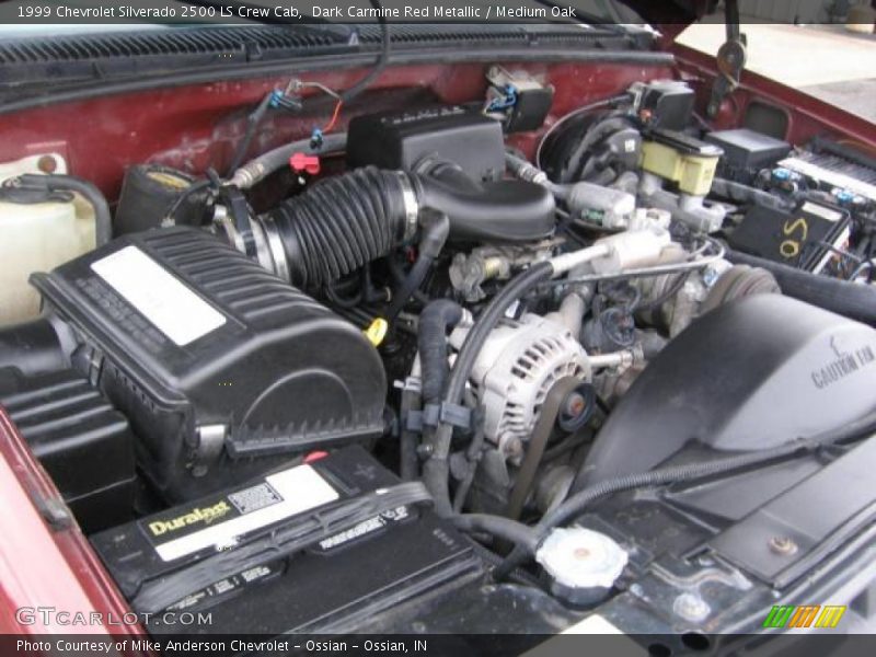  1999 Silverado 2500 LS Crew Cab Engine - 5.7 Liter OHV 16-Valve V8