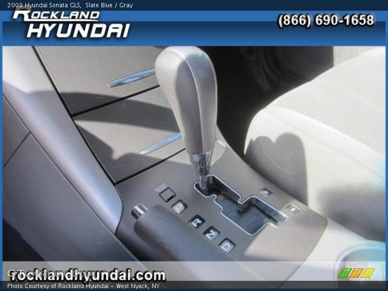 Slate Blue / Gray 2009 Hyundai Sonata GLS