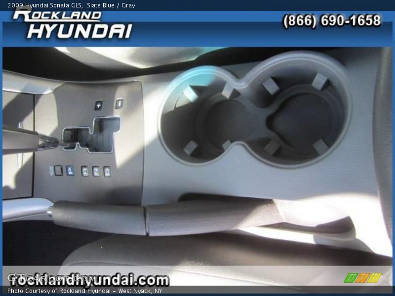 Slate Blue / Gray 2009 Hyundai Sonata GLS