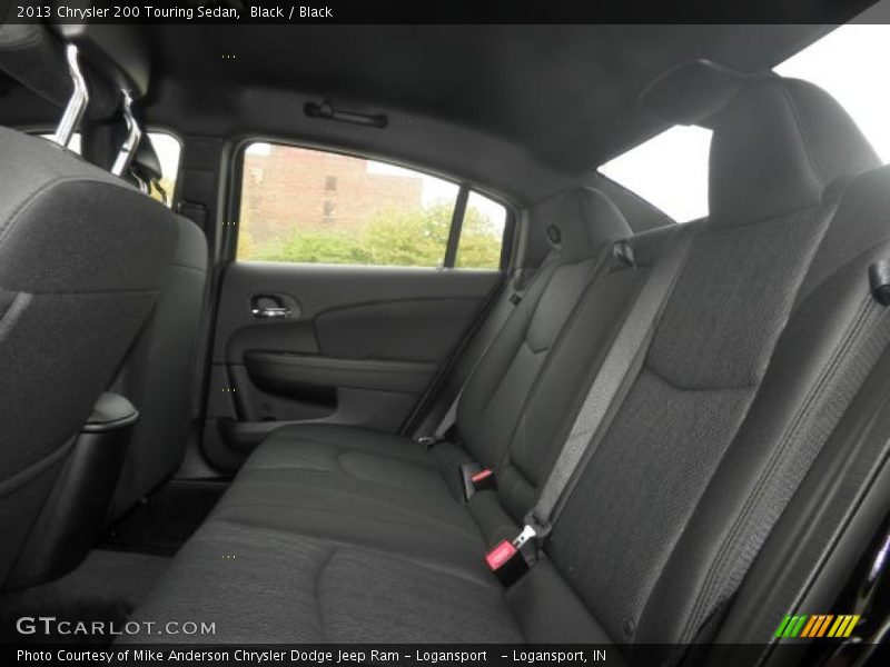 Black / Black 2013 Chrysler 200 Touring Sedan