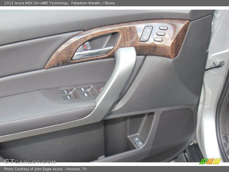 Palladium Metallic / Ebony 2013 Acura MDX SH-AWD Technology