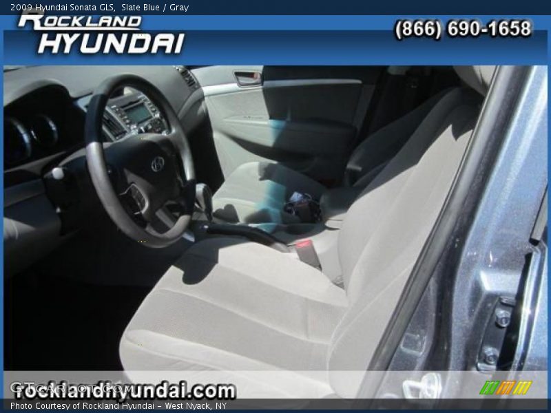 Slate Blue / Gray 2009 Hyundai Sonata GLS