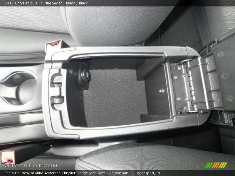 Black / Black 2013 Chrysler 200 Touring Sedan