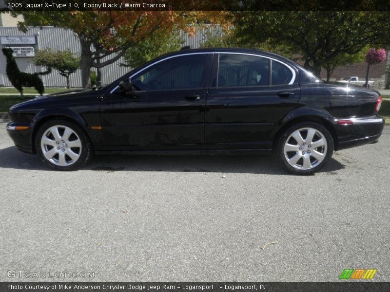  2005 X-Type 3.0 Ebony Black