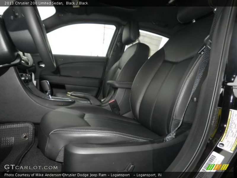 Black / Black 2013 Chrysler 200 Limited Sedan