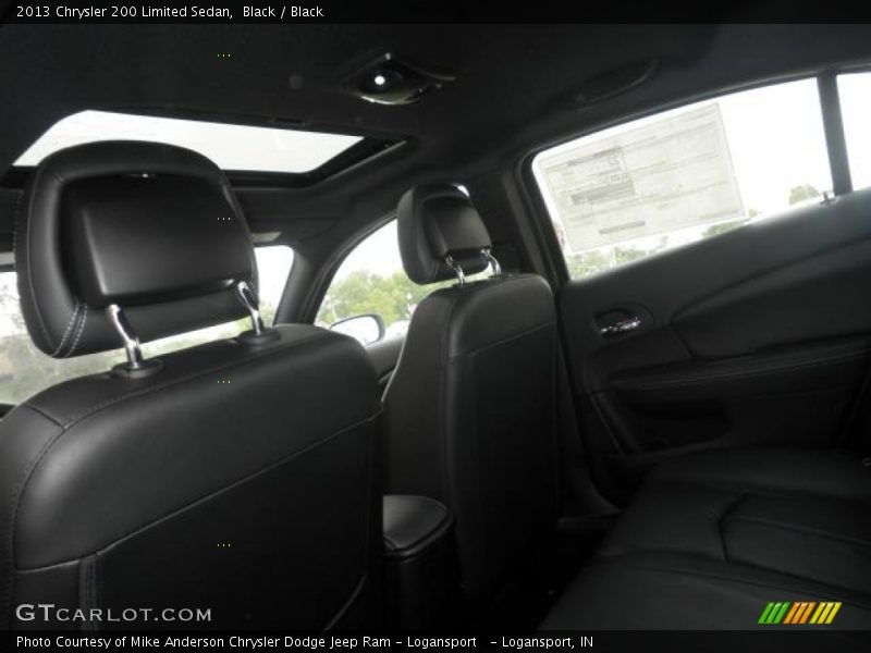 Black / Black 2013 Chrysler 200 Limited Sedan