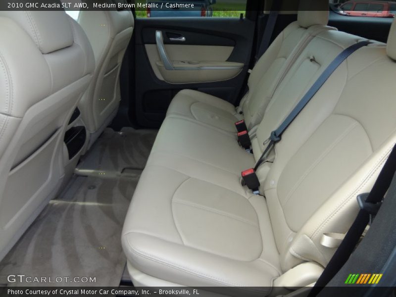 Medium Brown Metallic / Cashmere 2010 GMC Acadia SLT AWD