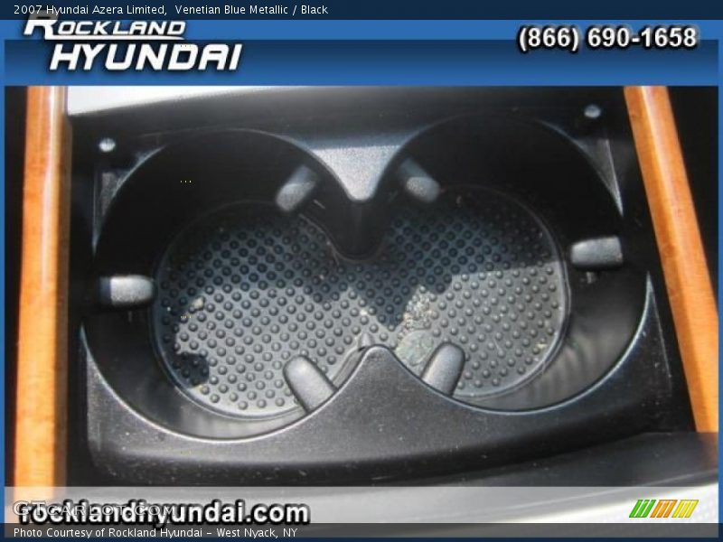 Venetian Blue Metallic / Black 2007 Hyundai Azera Limited