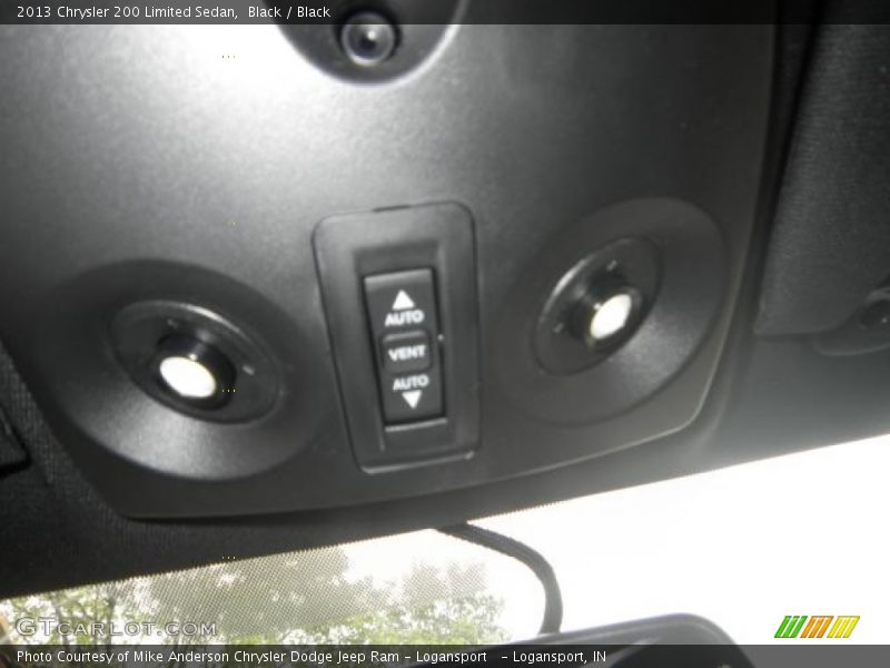 Black / Black 2013 Chrysler 200 Limited Sedan