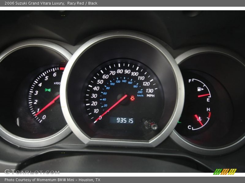 Racy Red / Black 2006 Suzuki Grand Vitara Luxury