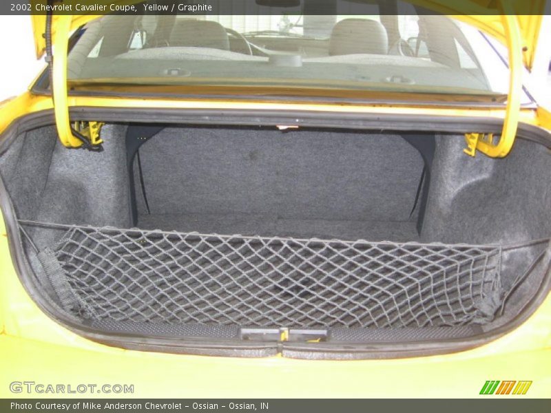Yellow / Graphite 2002 Chevrolet Cavalier Coupe