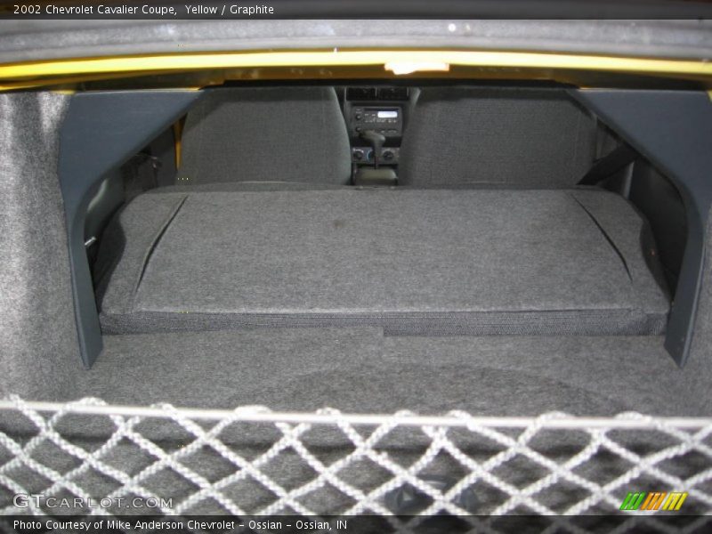Yellow / Graphite 2002 Chevrolet Cavalier Coupe