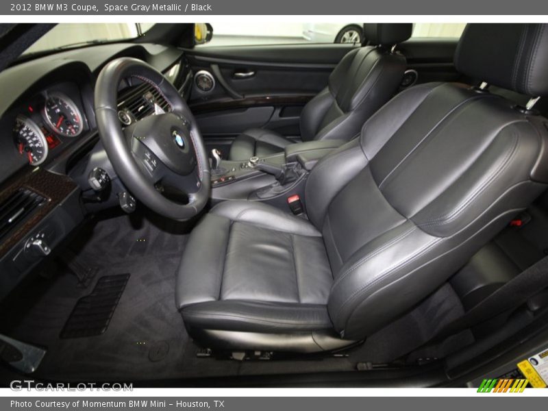Space Gray Metallic / Black 2012 BMW M3 Coupe