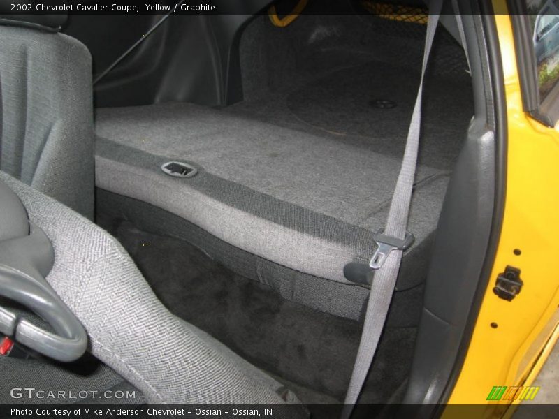 Yellow / Graphite 2002 Chevrolet Cavalier Coupe