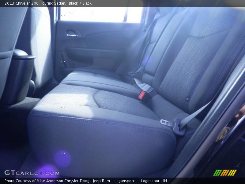 Black / Black 2013 Chrysler 200 Touring Sedan