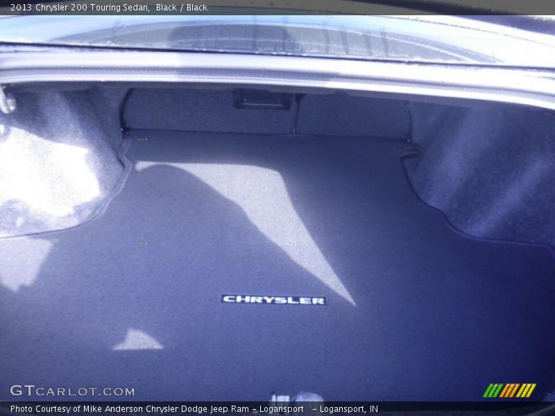 Black / Black 2013 Chrysler 200 Touring Sedan