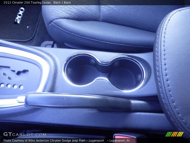 Black / Black 2013 Chrysler 200 Touring Sedan
