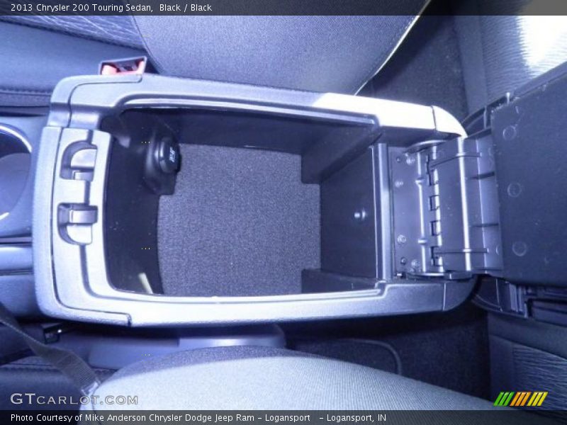 Black / Black 2013 Chrysler 200 Touring Sedan