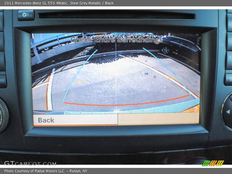 Steel Grey Metallic / Black 2011 Mercedes-Benz GL 550 4Matic