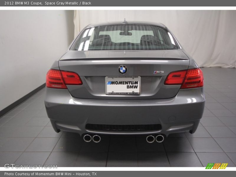 Space Gray Metallic / Black 2012 BMW M3 Coupe
