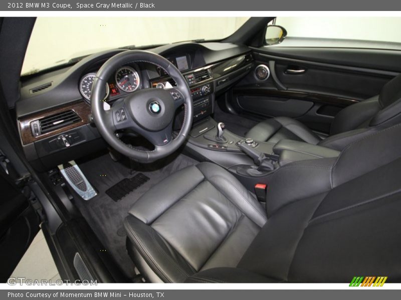 Space Gray Metallic / Black 2012 BMW M3 Coupe