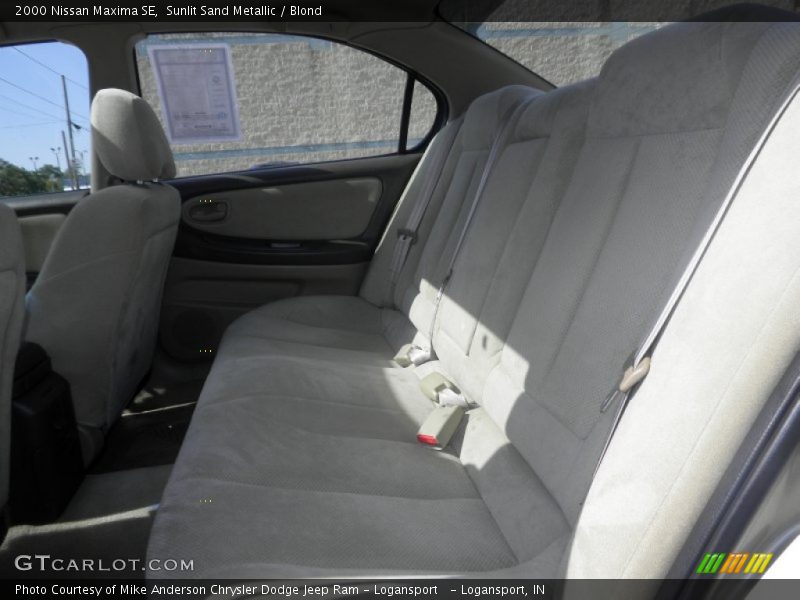 Sunlit Sand Metallic / Blond 2000 Nissan Maxima SE