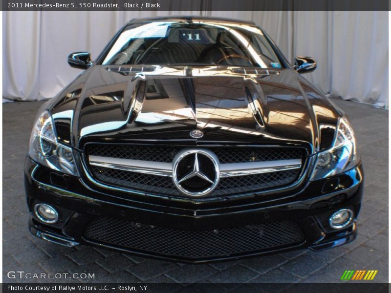 Black / Black 2011 Mercedes-Benz SL 550 Roadster