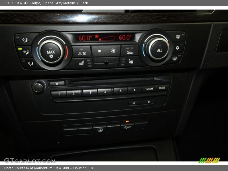 Space Gray Metallic / Black 2012 BMW M3 Coupe