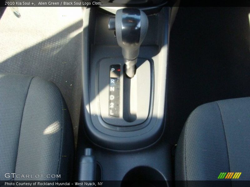 Alien Green / Black Soul Logo Cloth 2010 Kia Soul +