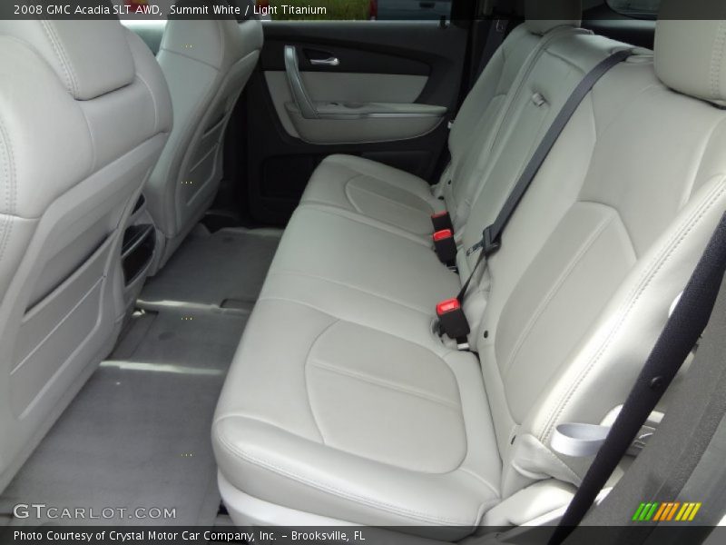 Summit White / Light Titanium 2008 GMC Acadia SLT AWD