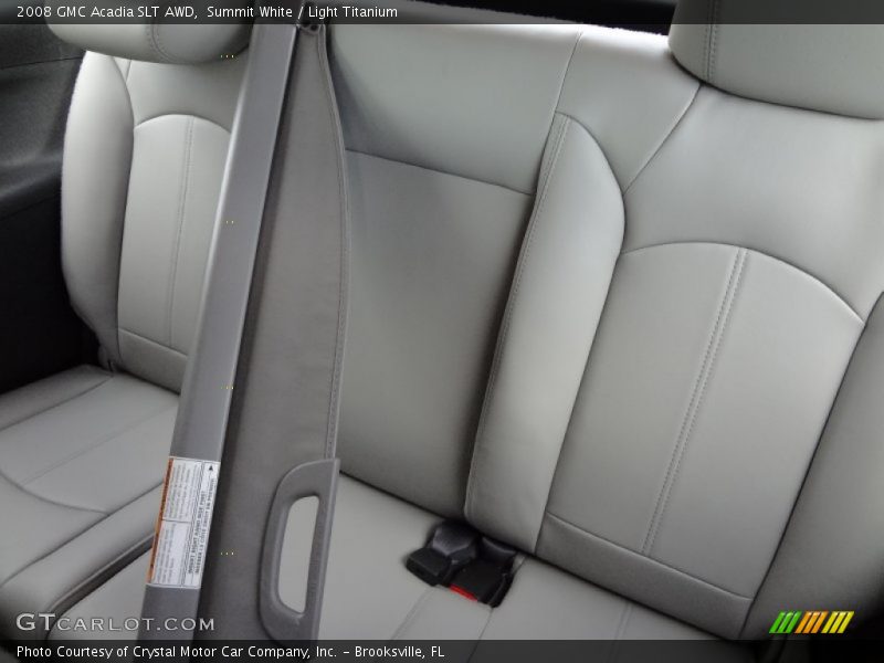 Summit White / Light Titanium 2008 GMC Acadia SLT AWD